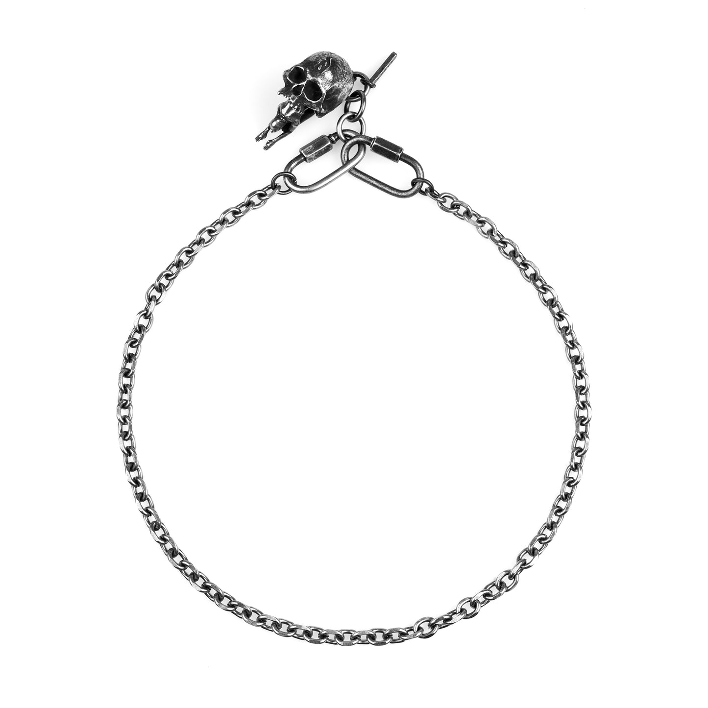 Skull Maiden Wallet Chain