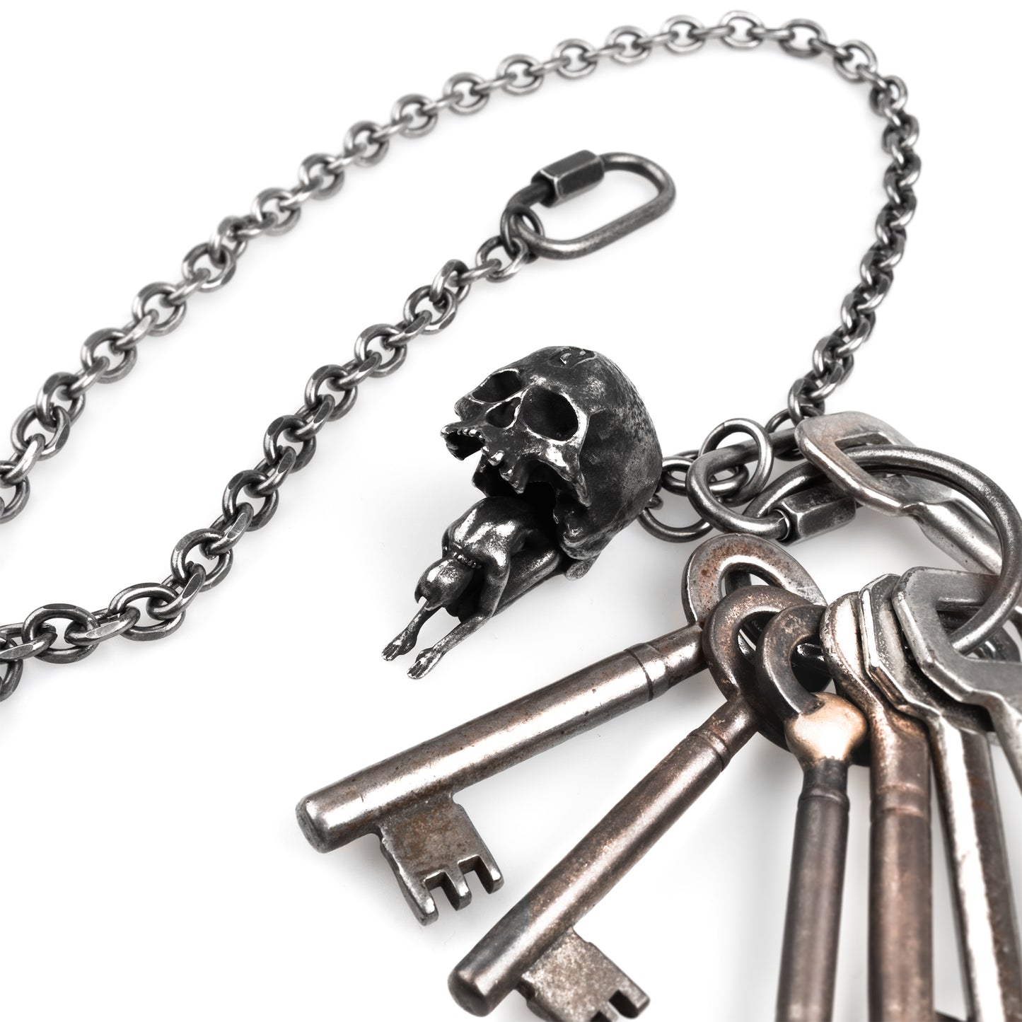 Skull Maiden Wallet Chain