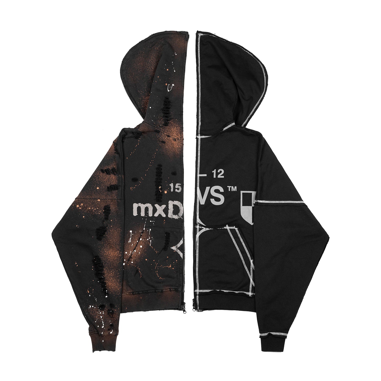 Splitted hoodie 2.0