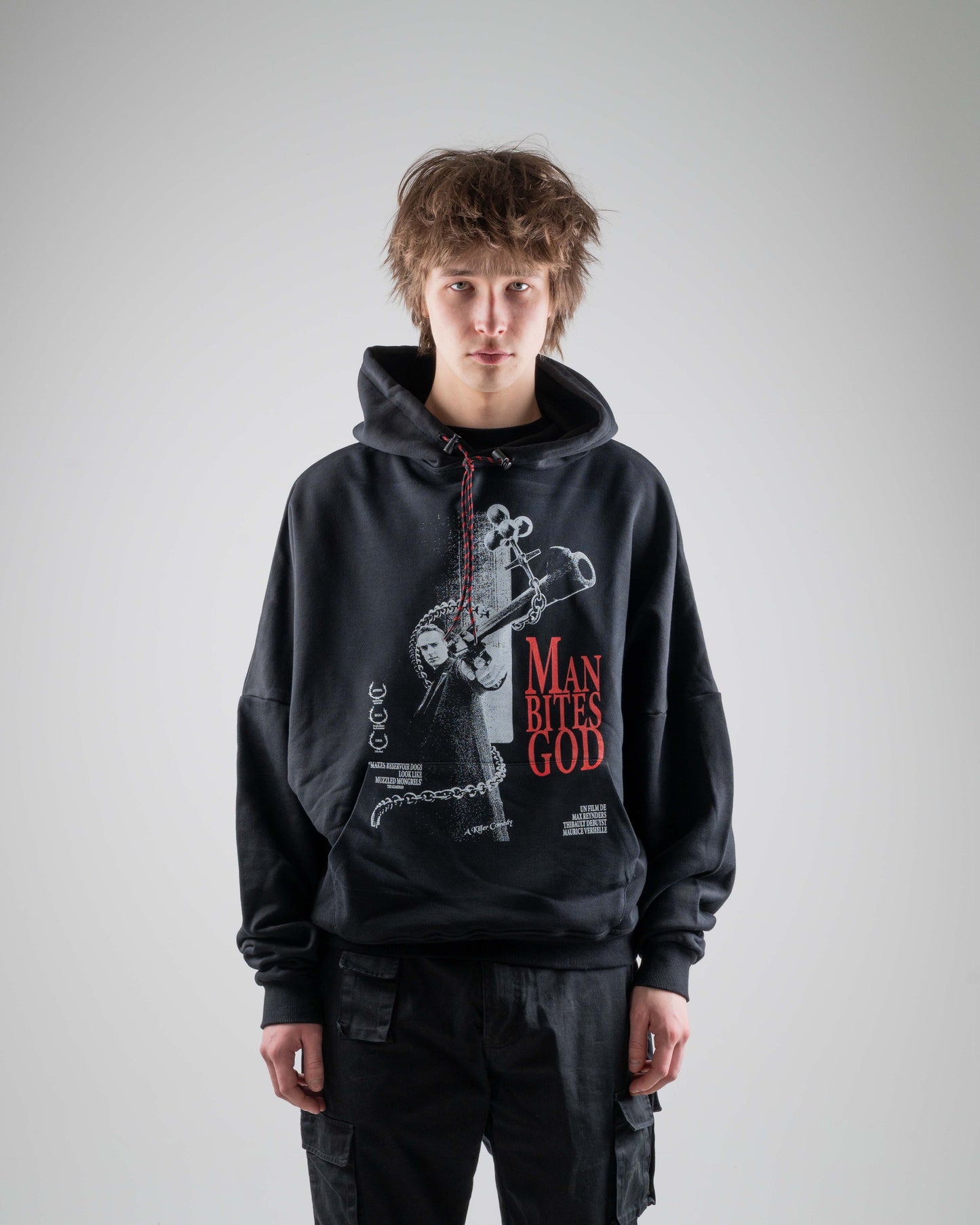 Man Bites God Hoodie