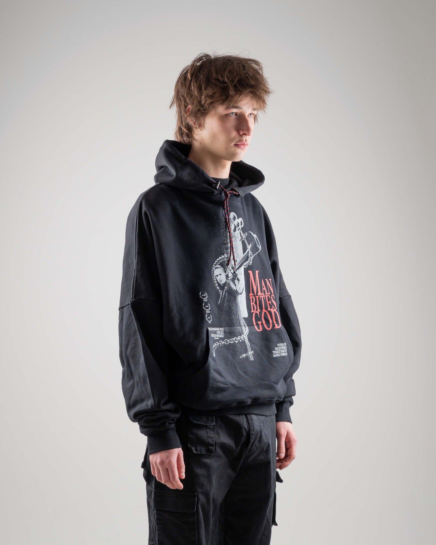 Man Bites God Hoodie