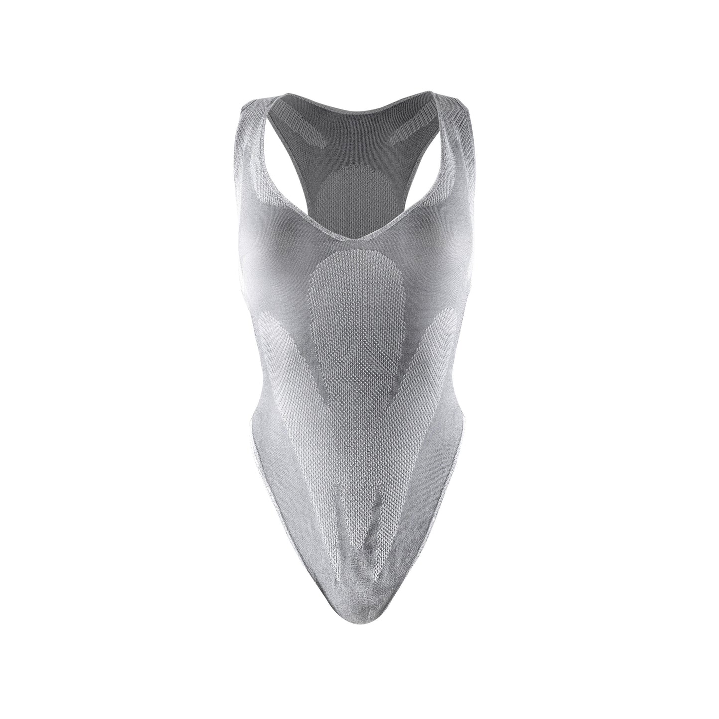 E7.2 Knitted Bodysuit Grey