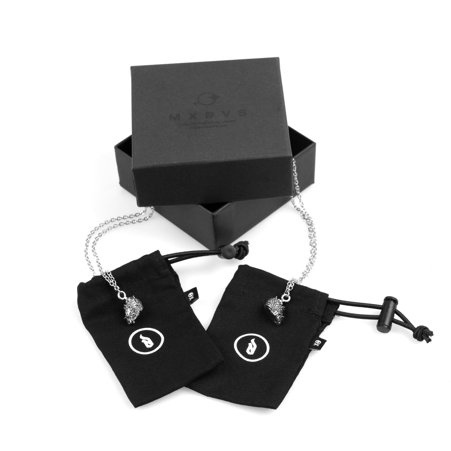 Brain Heart Necklace