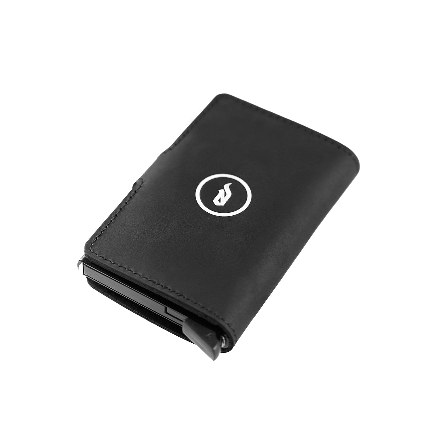 Leather slide wallet