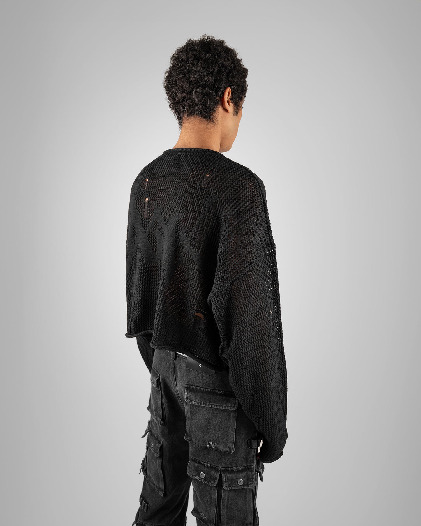 Cotton Logo Knit
