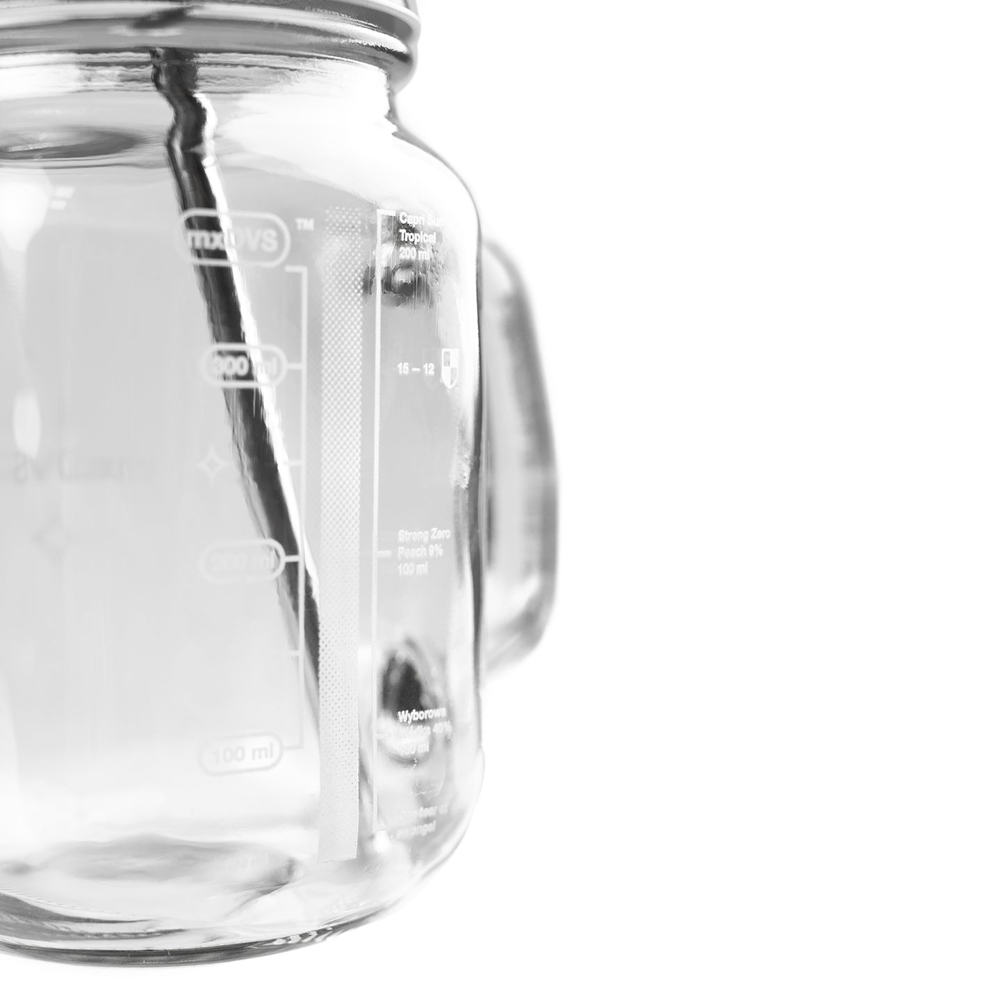 Glass Drinking Jar