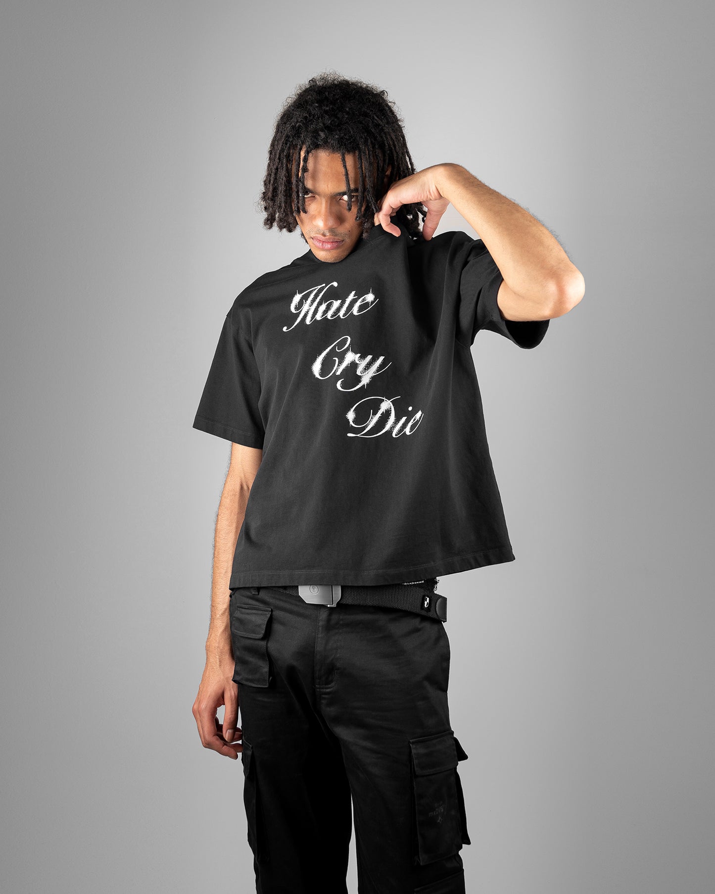 Hate, Cry, Die T-shirt