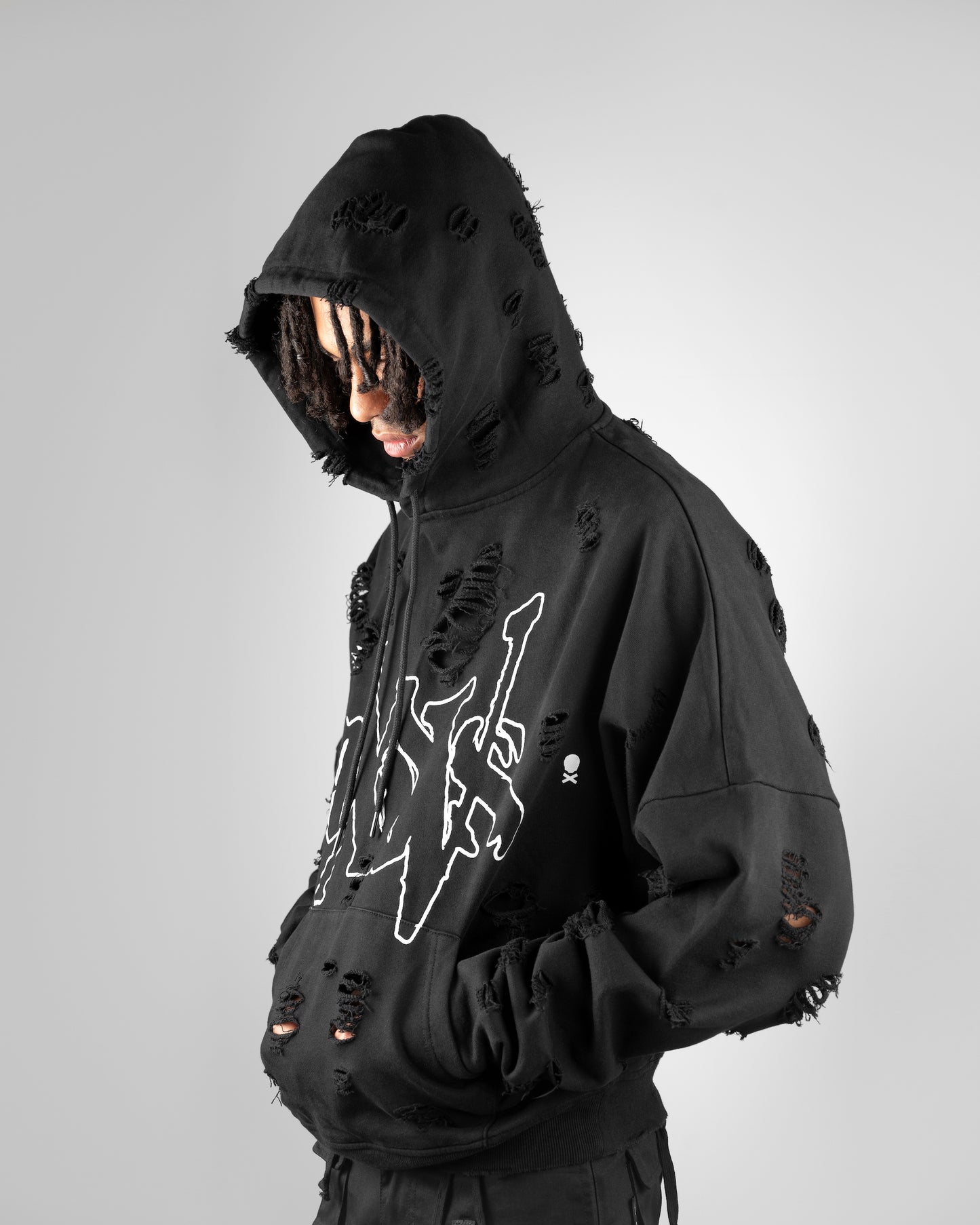 Distressed Hoodie