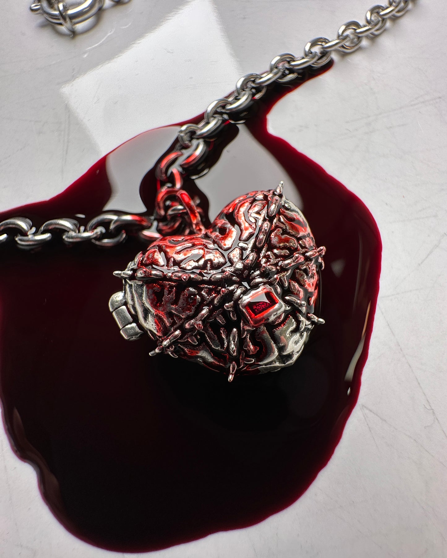 Brain Heart Locket