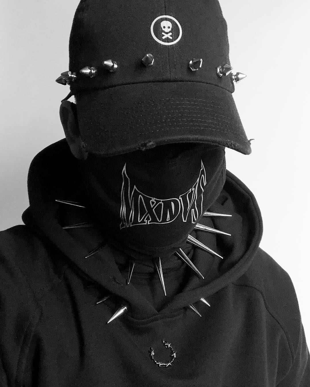 Studded hat