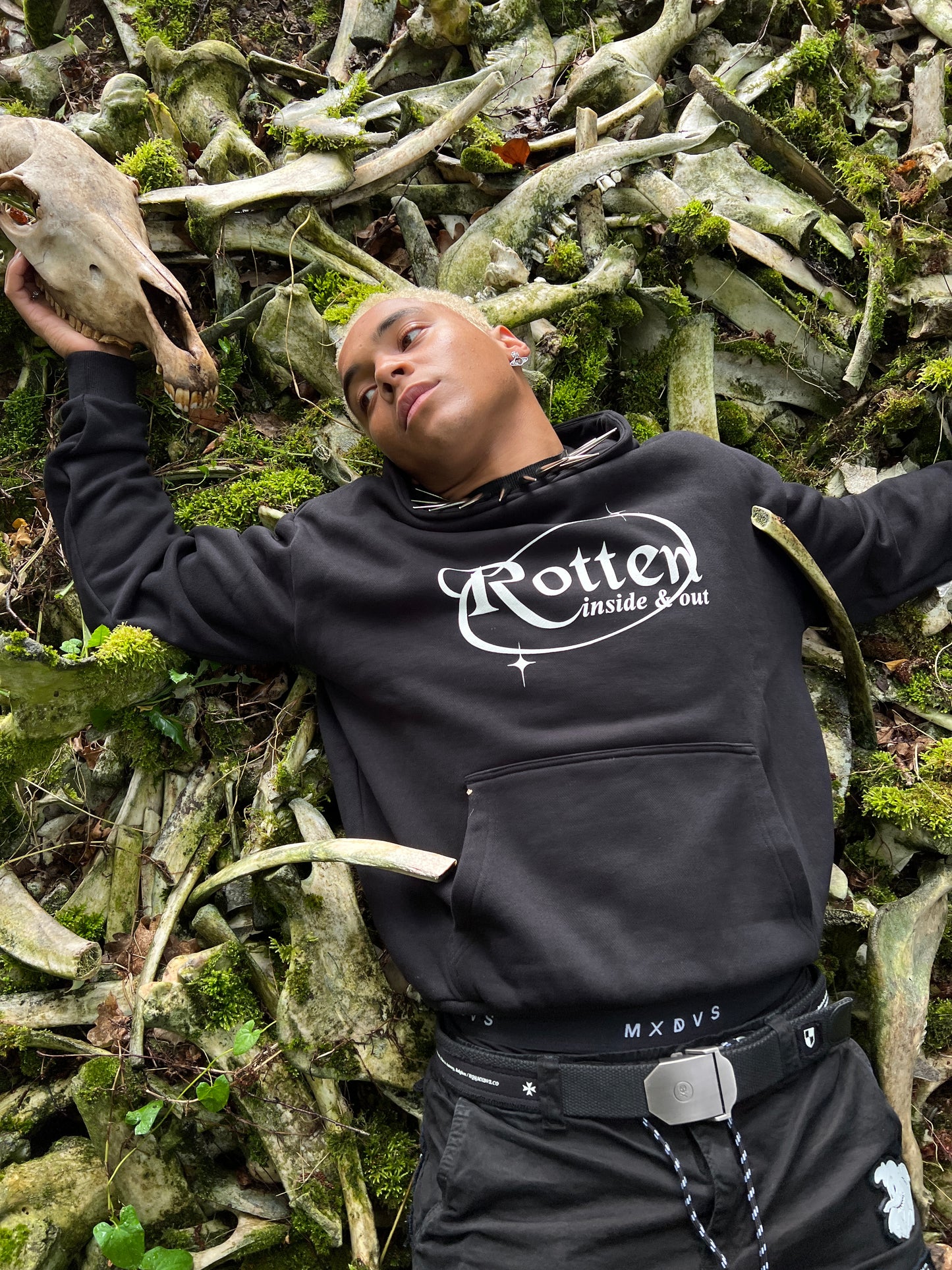 Rotten inside & out hoodie