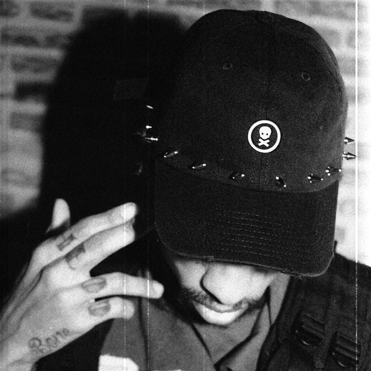 Studded hat