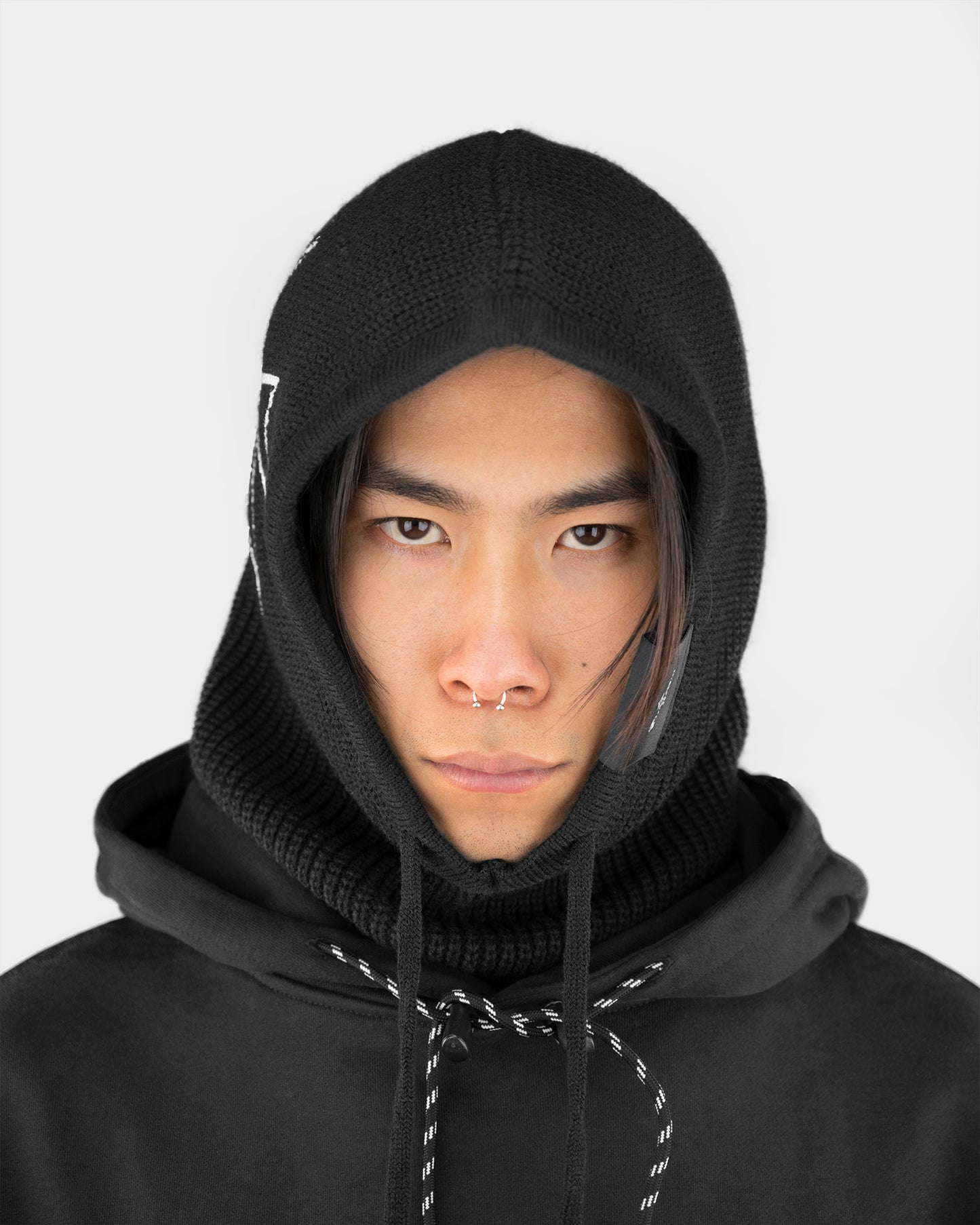 Maltese Cross Knitted Hood