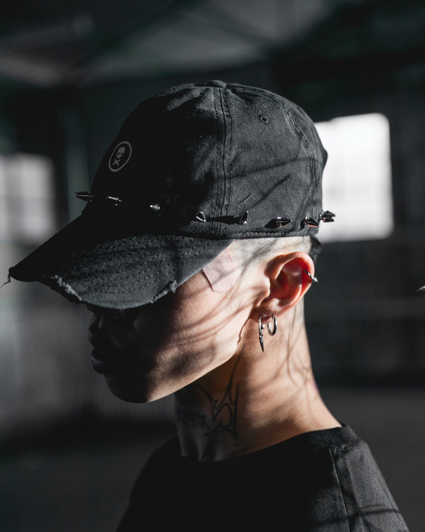 Studded hat