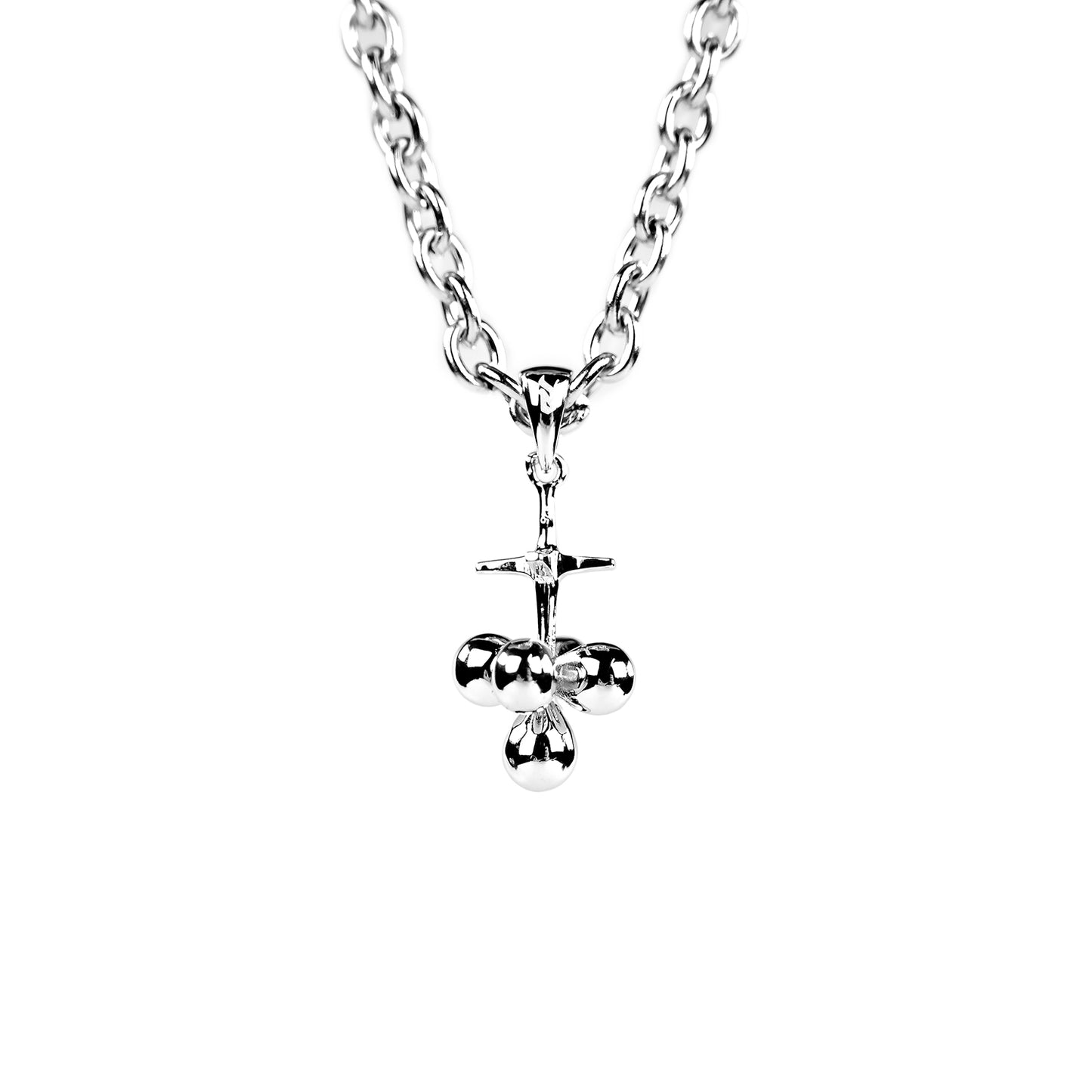 Sterling Clover Necklace