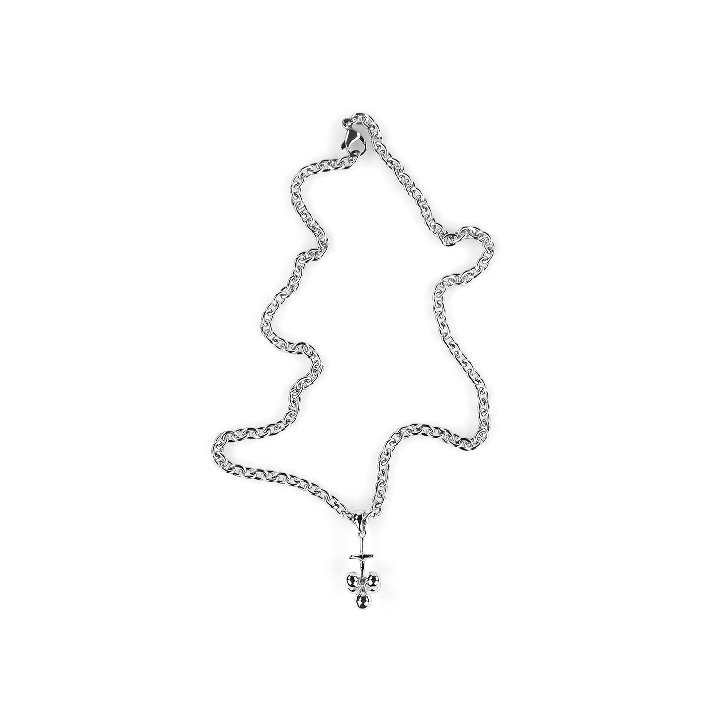 Sterling Clover Necklace