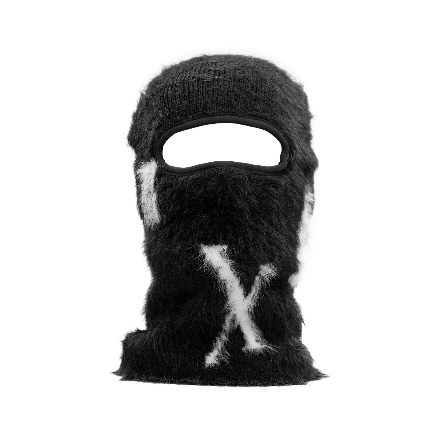 Faux mink balaclava
