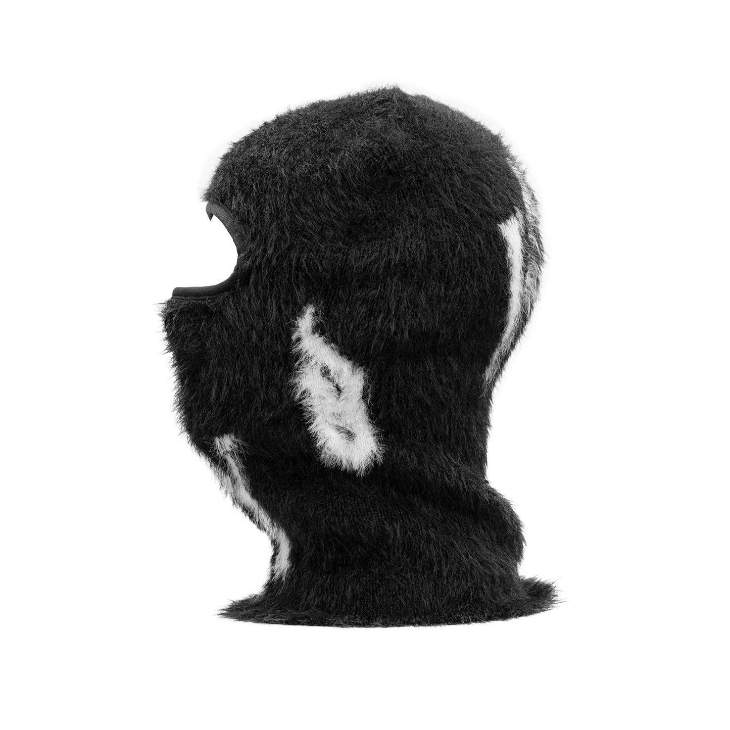 Faux mink balaclava