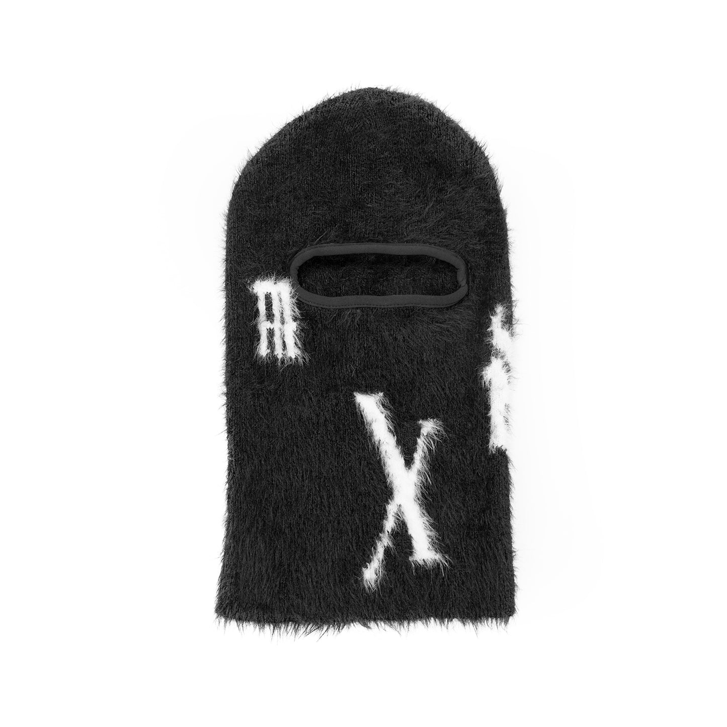 Faux mink balaclava