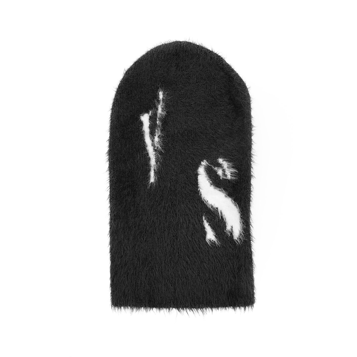Faux mink balaclava