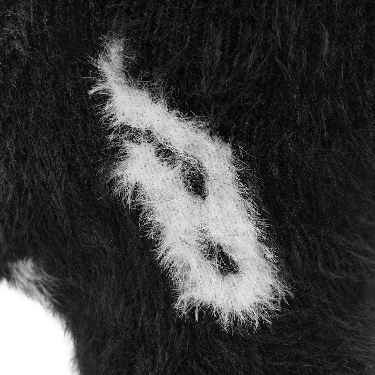 Faux mink balaclava