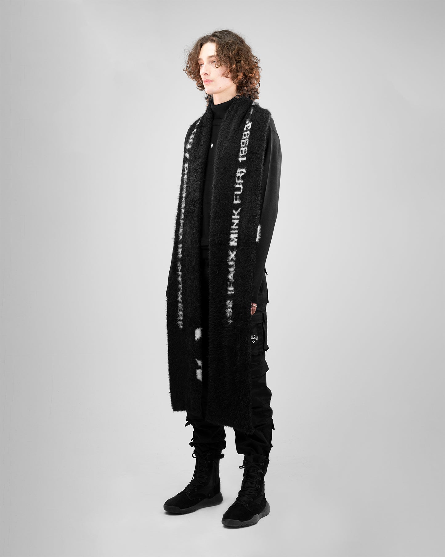 Faux Mink Scarf