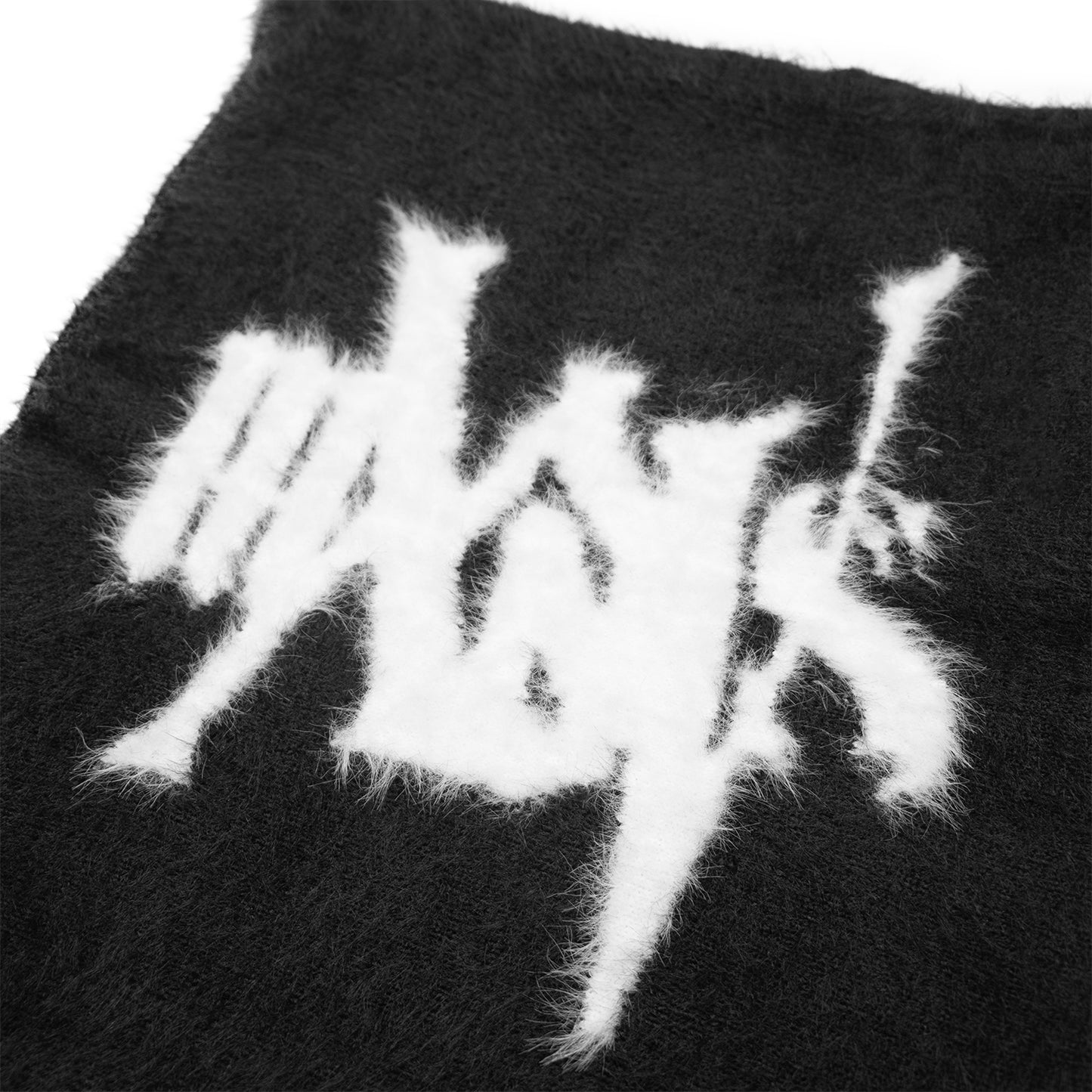 Faux mink tote bag