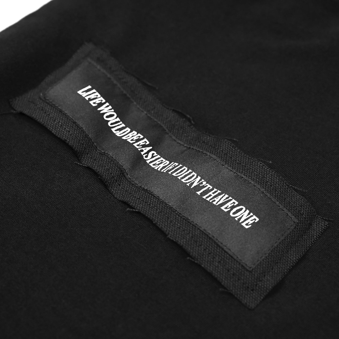 Patched Shorts