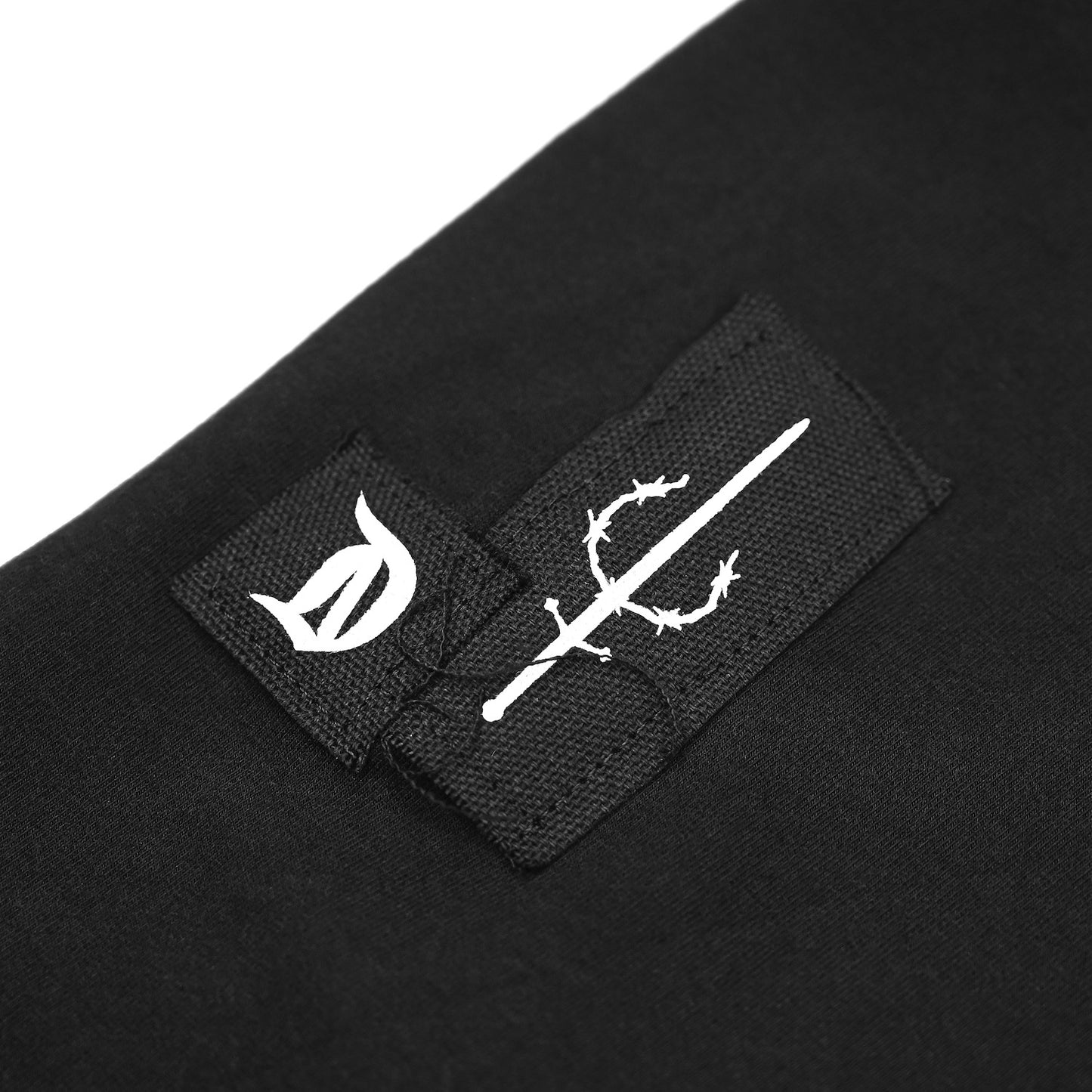 Patched Shorts