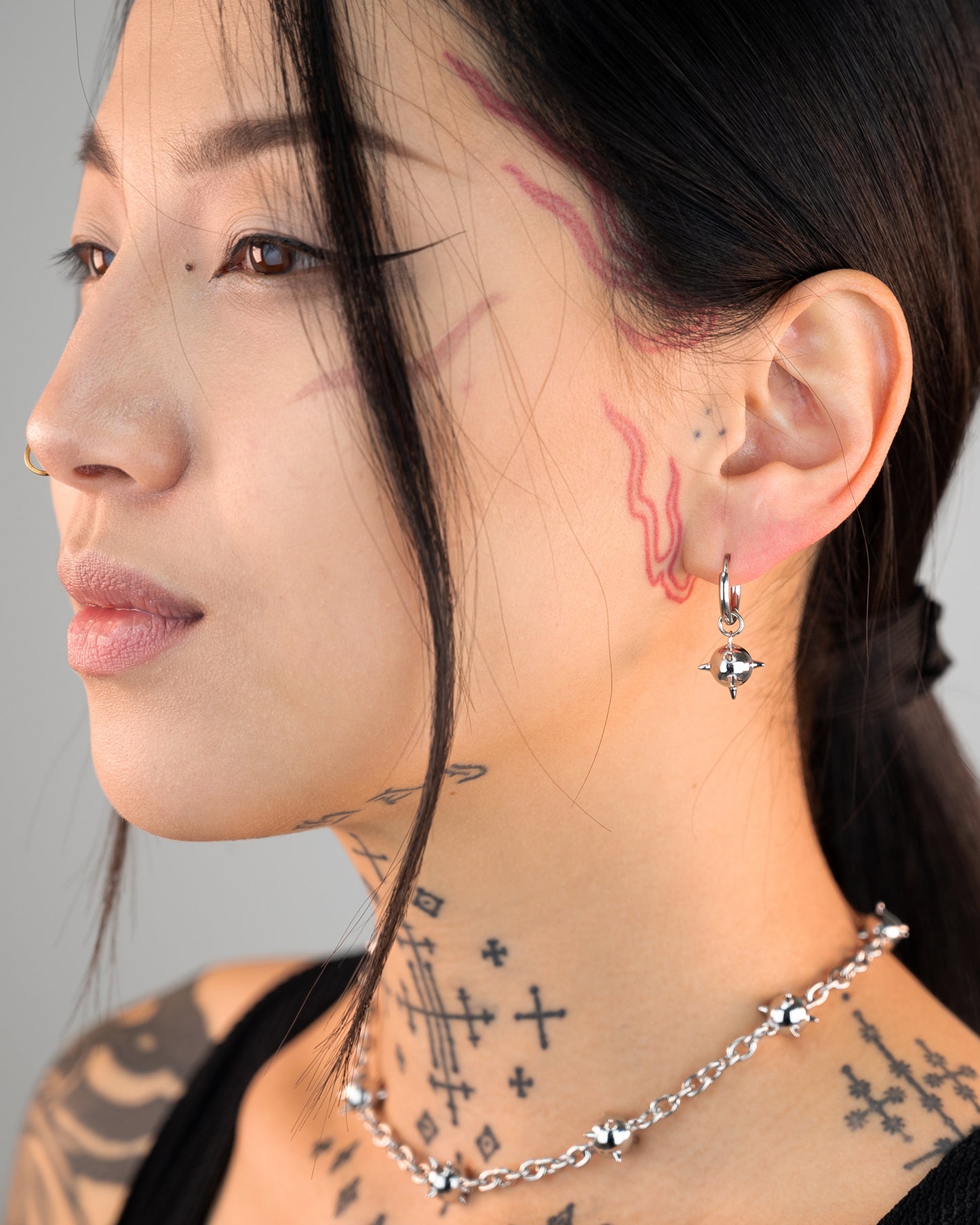Small Morning Star Earring