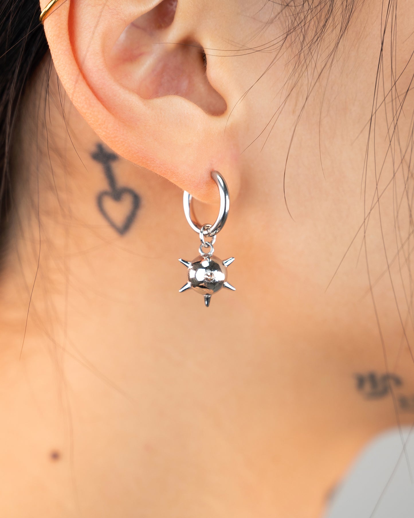 Small Morning Star Earring