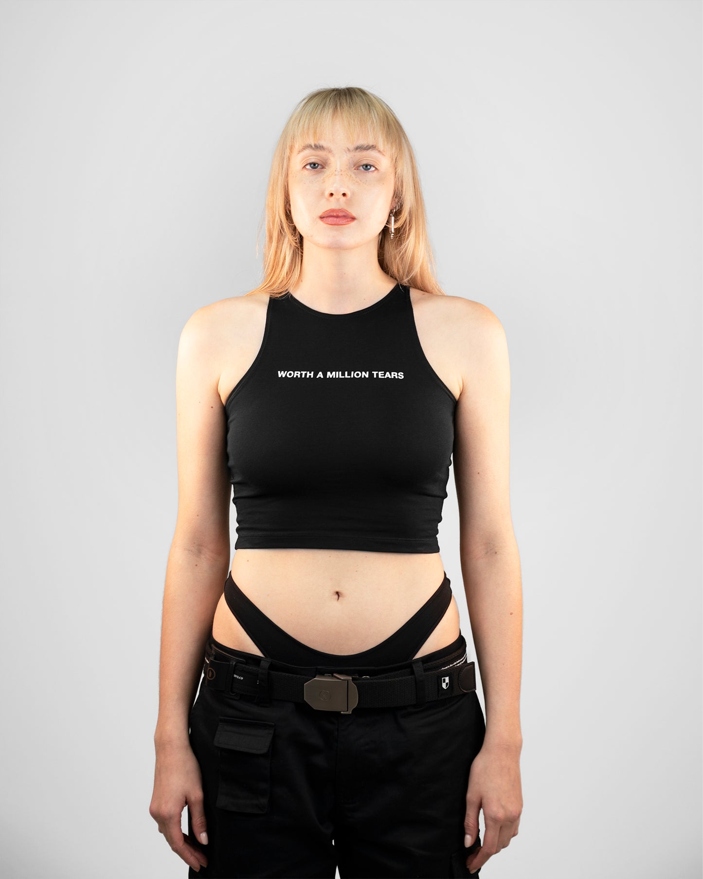 Worth A Million Tears Crop Top