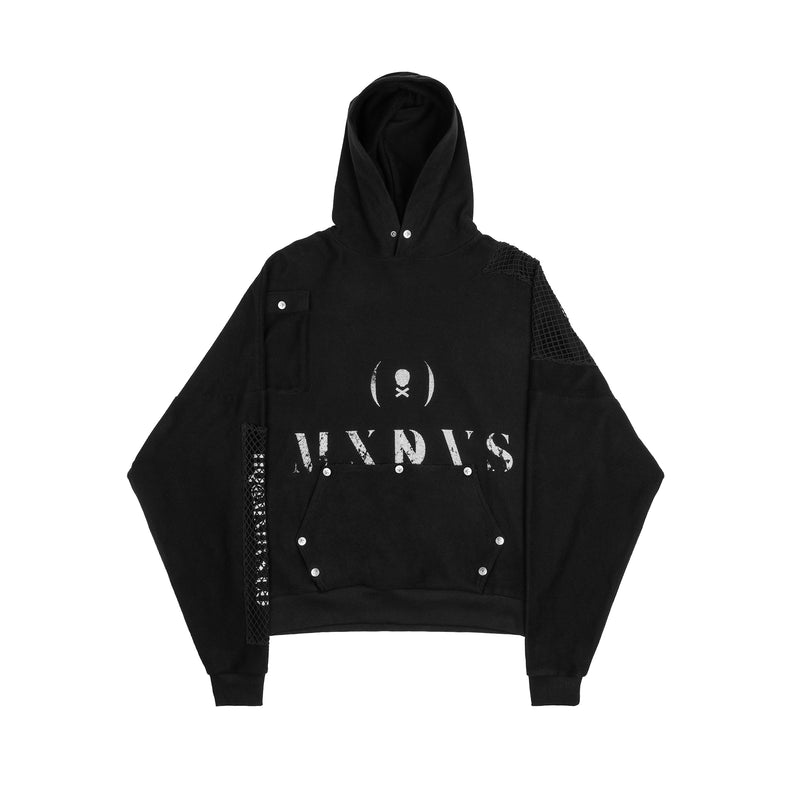 Cargo Hoodie by MXDVS, hoodie, second view