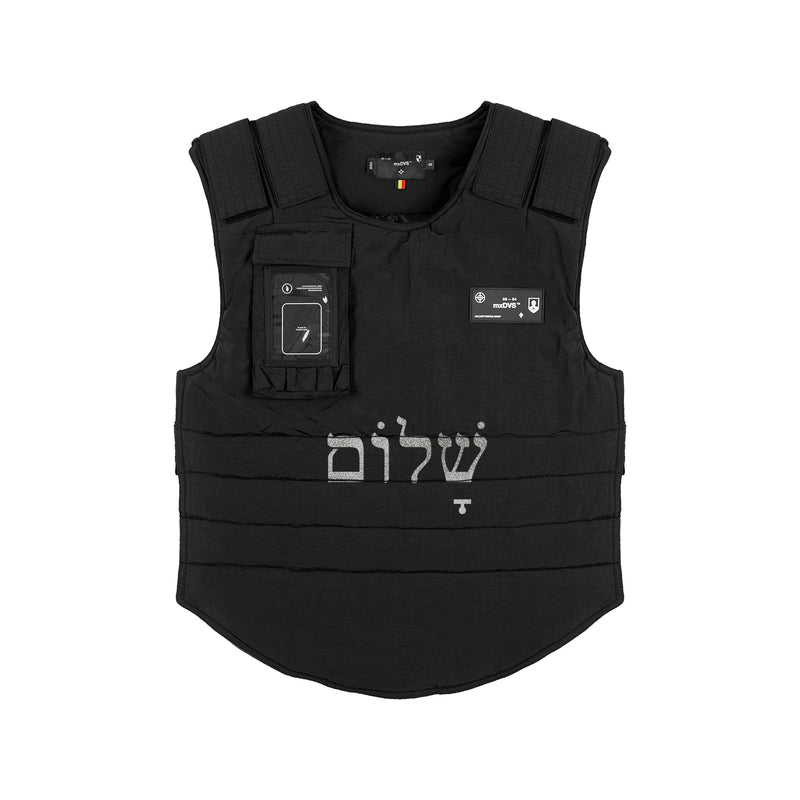 'Peace' Body(w)armor by MXDVS, gillet bodywarmer, second view