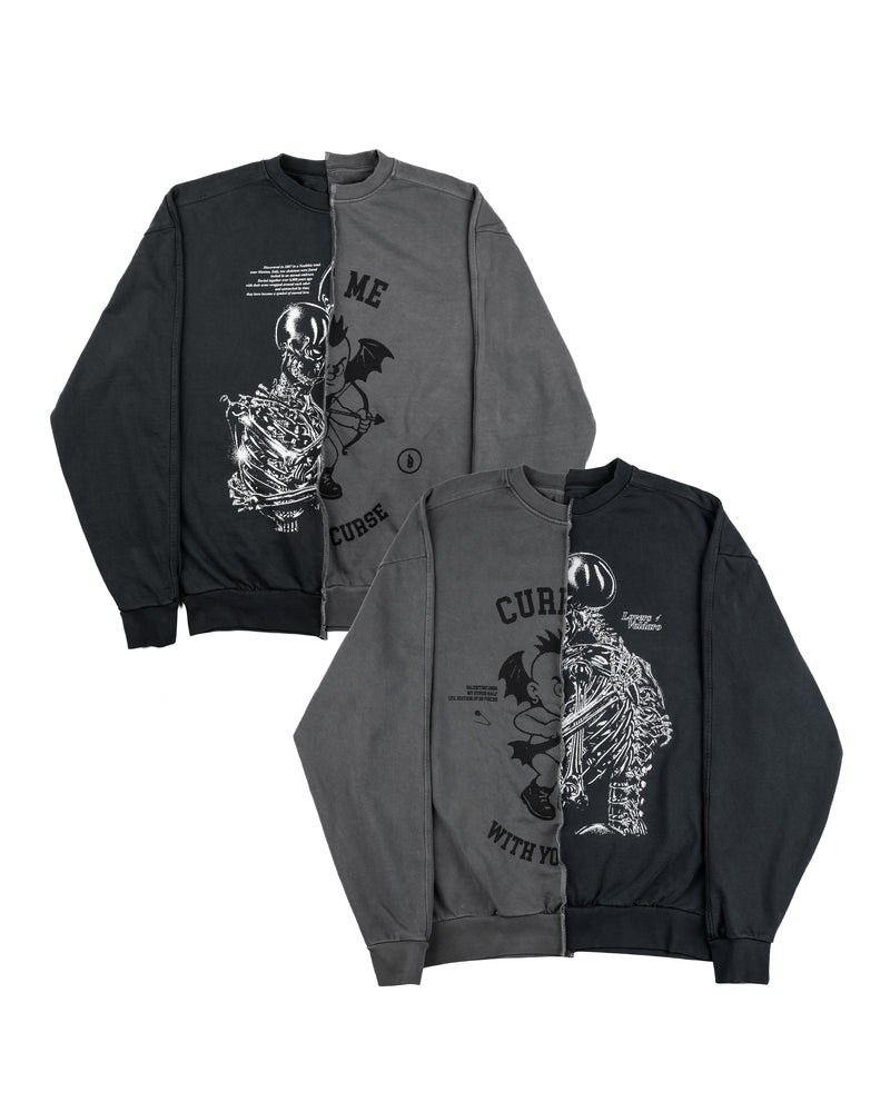 My/Your Other Half Sweatshirts (Bundle) by MXDVS, sweatshirt, second view