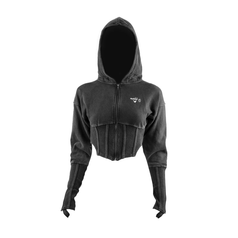 Corset Hoodie by MXDVS, hoodie