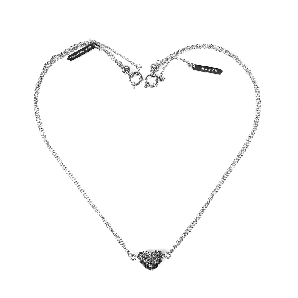 Brain Heart Necklace