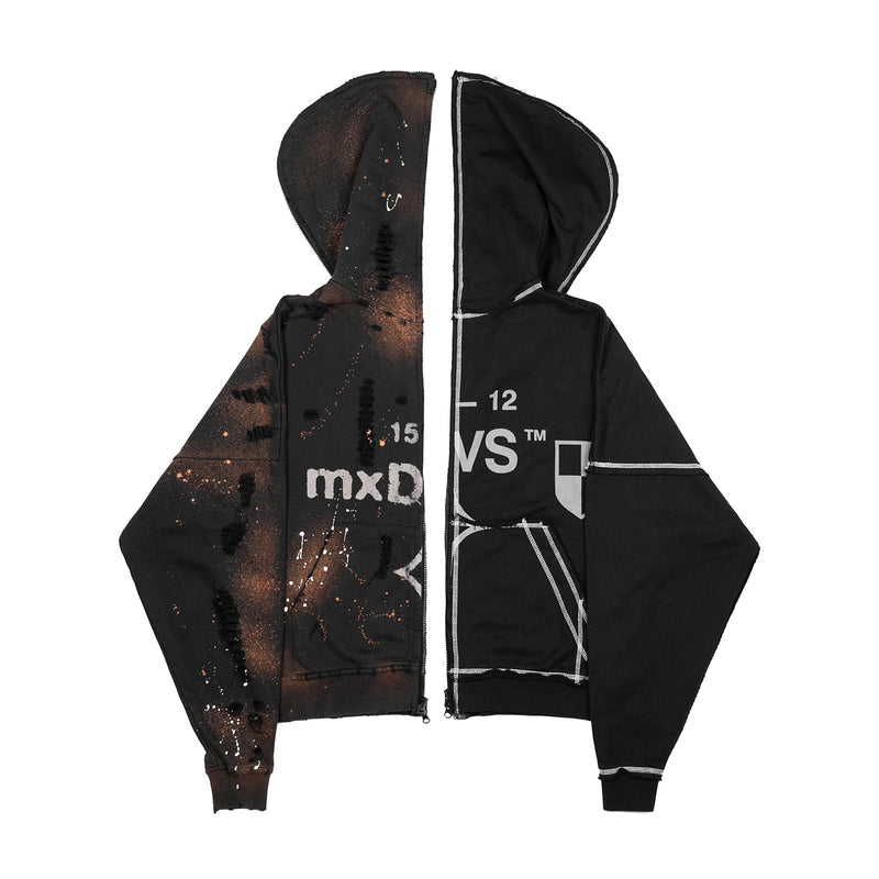 Splitted hoodie 2.0 by MXDVS, hoodie