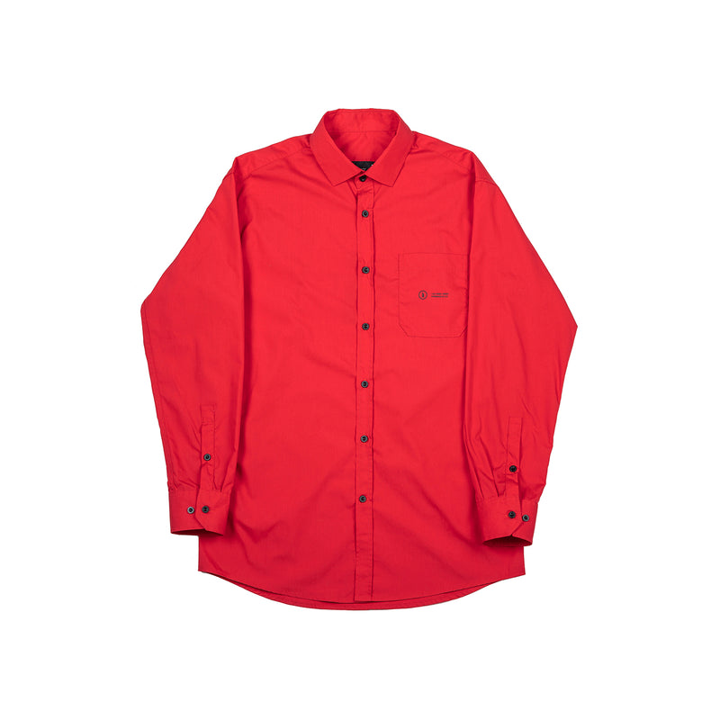 Red Button Shirt LS by MXDVS, shirt, second view