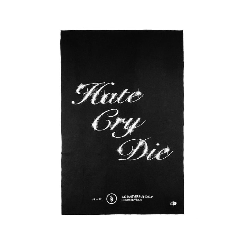 Hate, Cry, Die Blanket by MXDVS