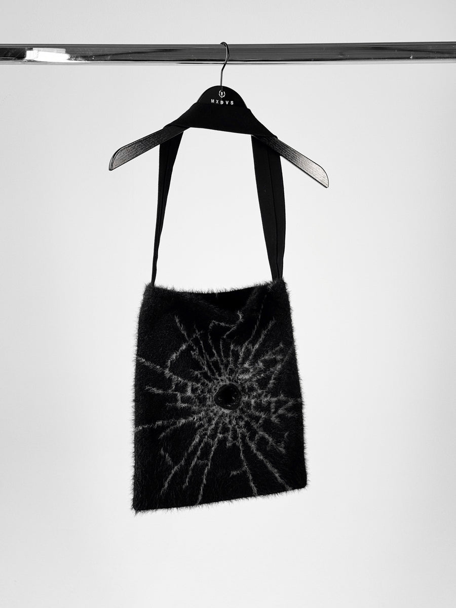 Faux Fur Glass totebag