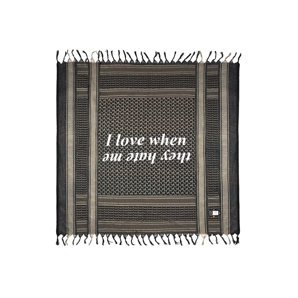 I Love When They Hate Me Keffiyeh