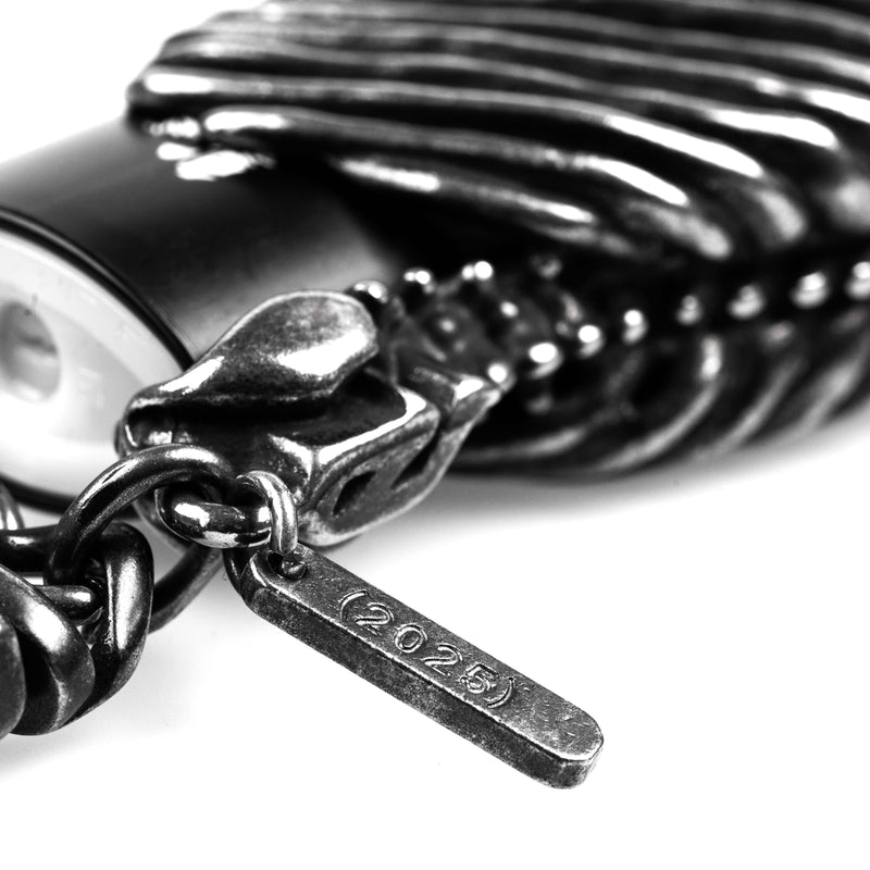 Ribcage Lighter Case 2.0 by MXDVS, necklace, second view