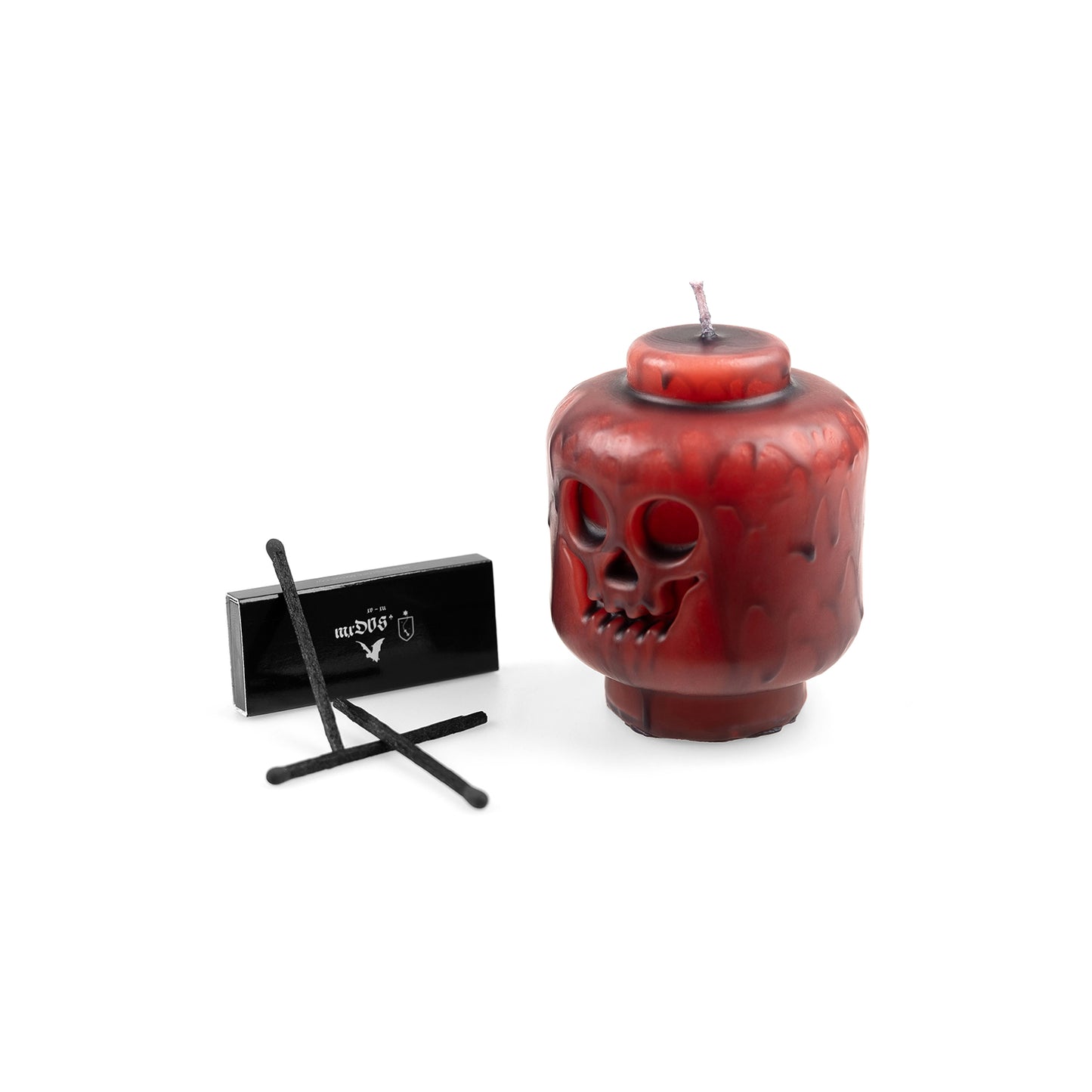 Bloody Skull Candle