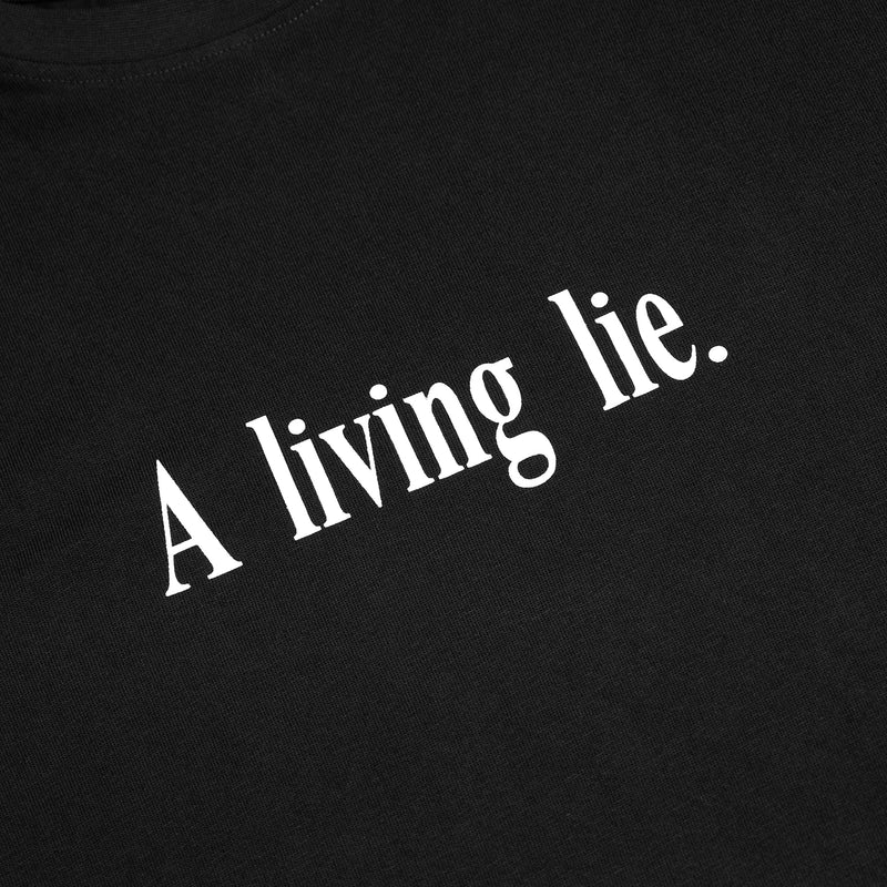 A Living Lie T-shirt by MXDVS, t-shirt, second view