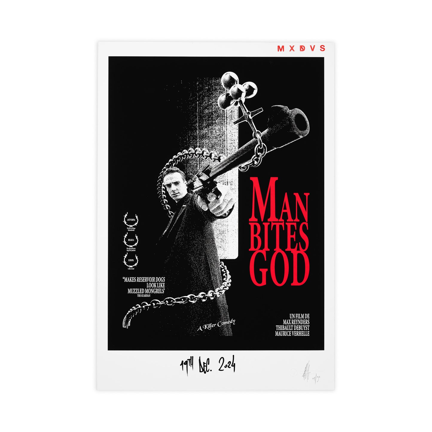 A3+ Poster — Man Bites God