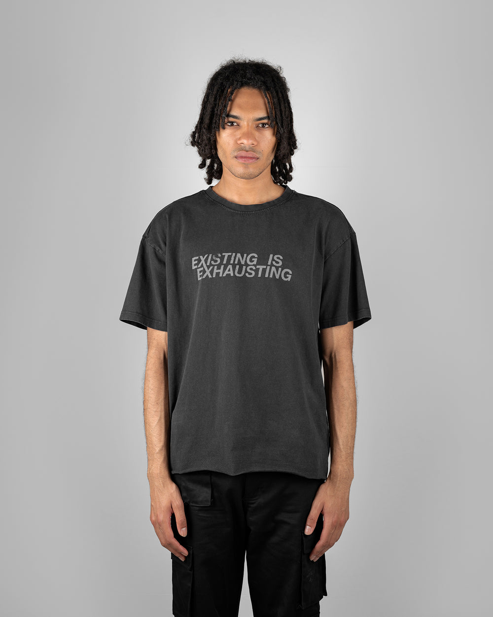 Existing is Exhausting T-Shirt – M X D V S