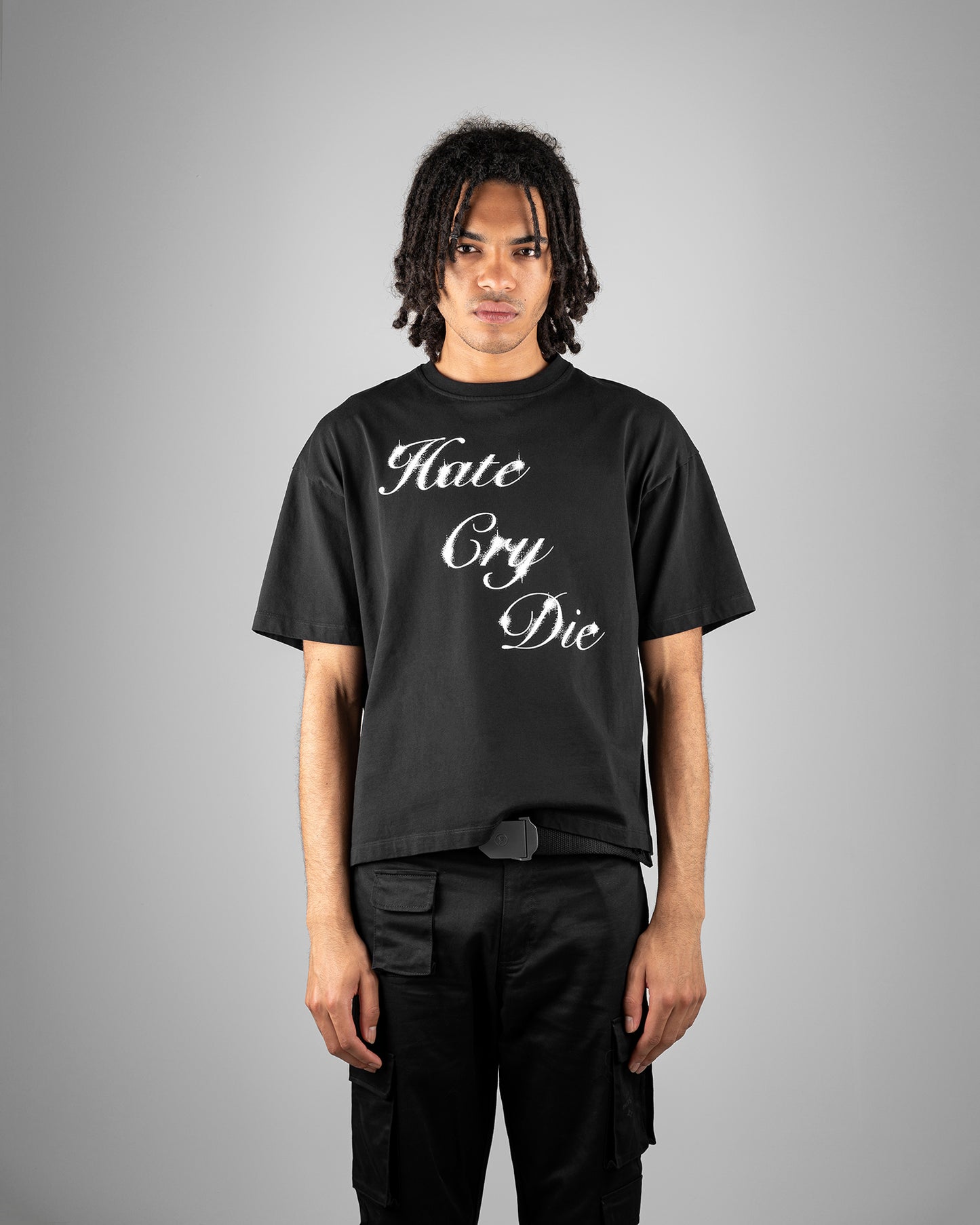 Hate, Cry, Die T-shirt