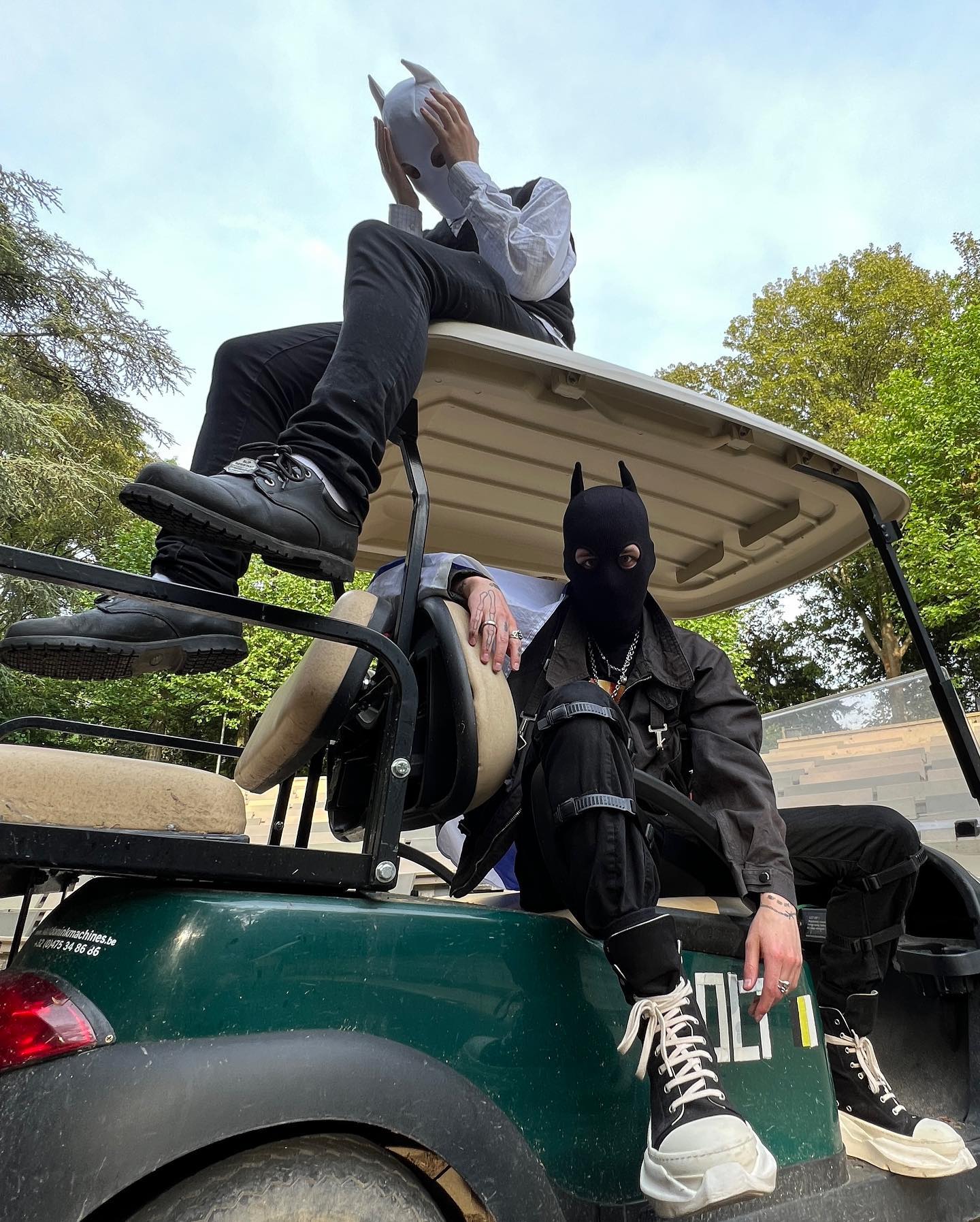 Black Malinois Mask
