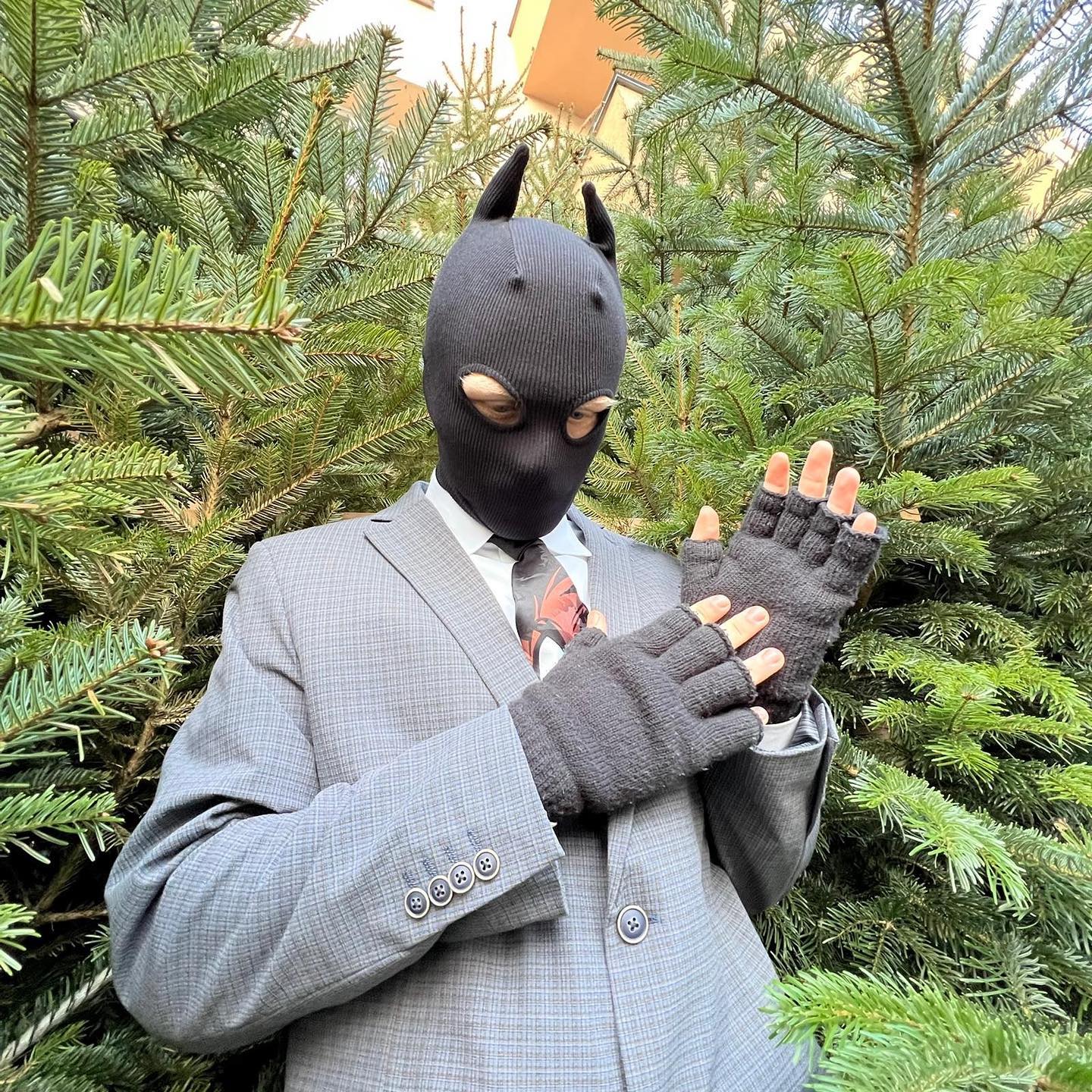 Black Malinois Mask